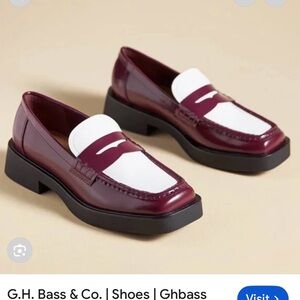 ISO G.H. Bass & Co. Women's Bowery Burgundy Boho size 40.5 - 41 / W 9&1/2 or 10